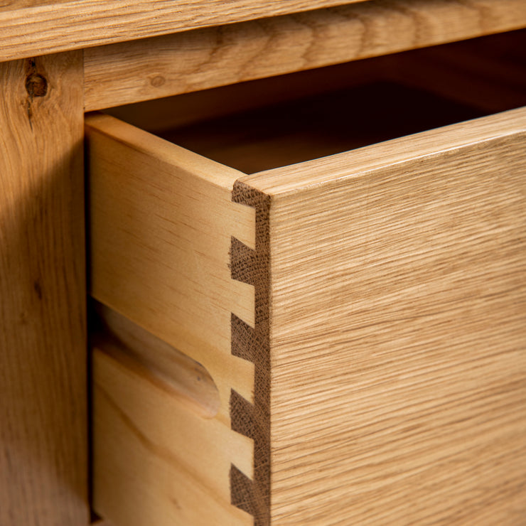 Dorset Oak Single Pedestal Desk