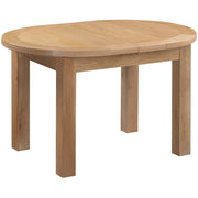 Dorset Oak D-End Extending Dining Table