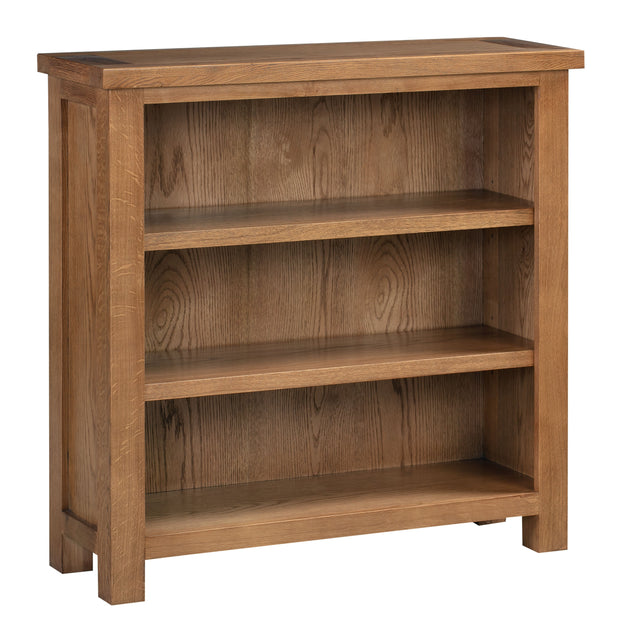 Dorset Rustic Oak 3ft Bookcase