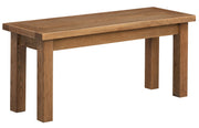 Dorset Rustic Oak Bench