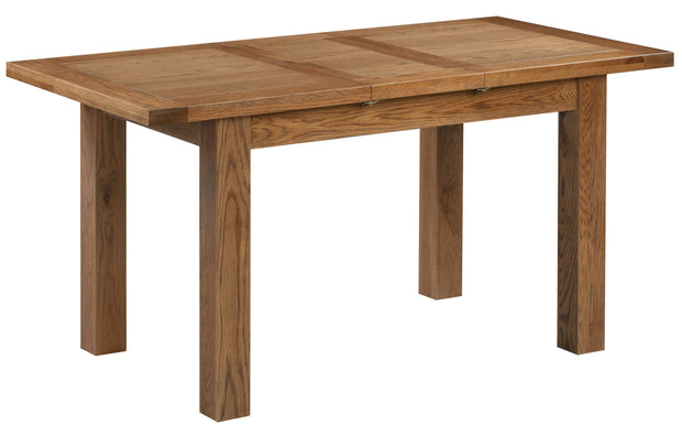 Dorset Rustic Oak Small Extending Table