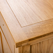 Dorset Oak Double Pedestal Desk