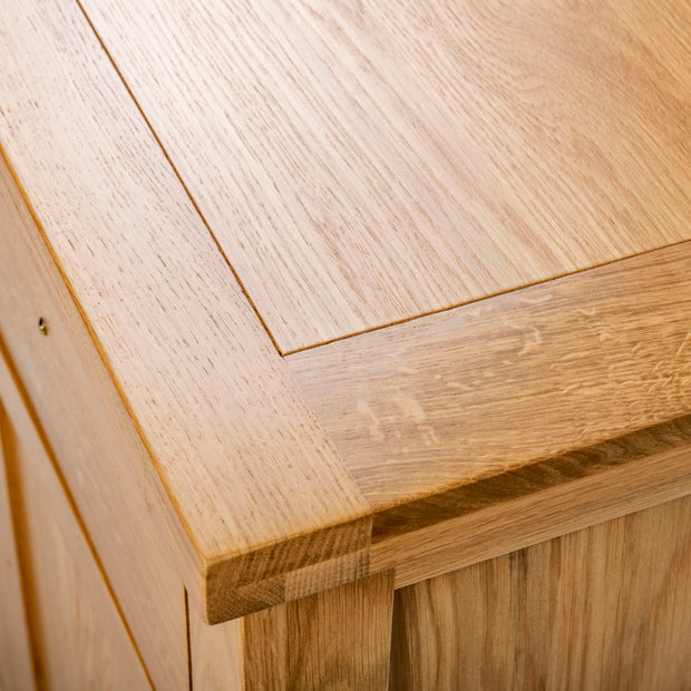 Dorset Oak Double Pedestal Desk