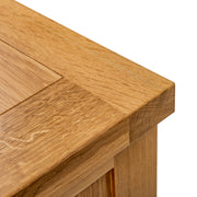 Dorset Oak Single Pedestal Desk