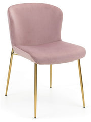 Harper Dining Chair - Dusky Pink