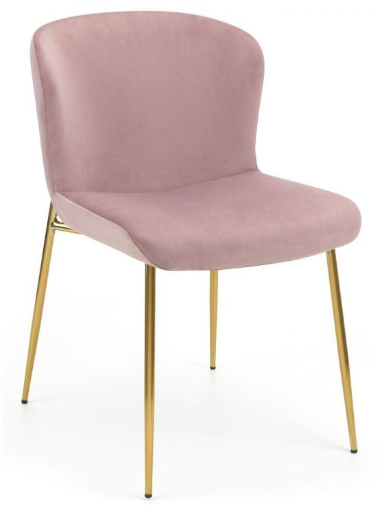 Harper Dining Chair - Dusky Pink