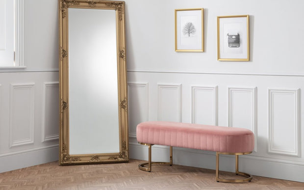 Harrogate Bench - Dusky Pink