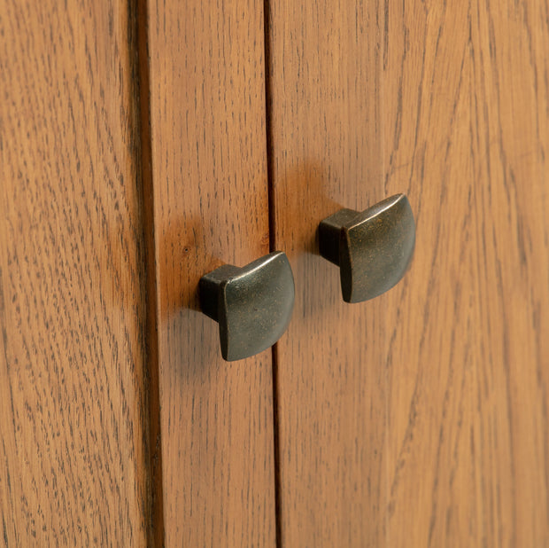 Dorset Rustic Oak 2 Door Cabinet