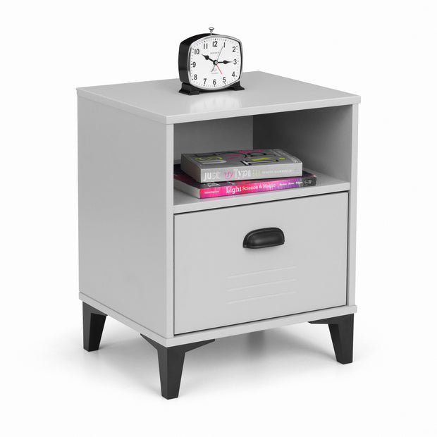 Lakers Locker 1 Drawer Bedside Table