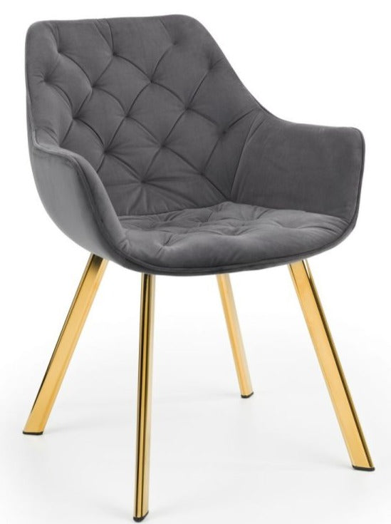 Lorenzo Dining Chair - Grey