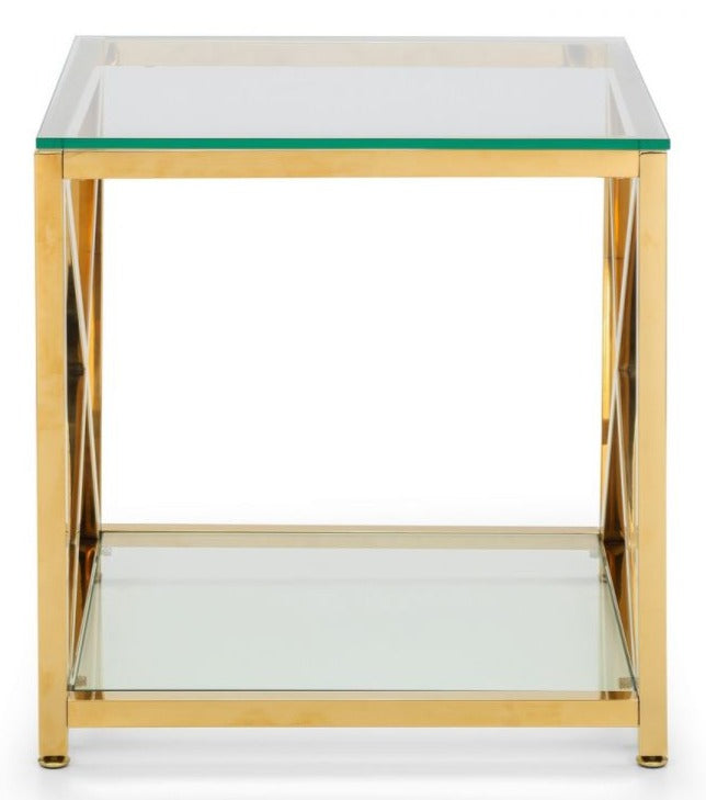 Miami Lamp Table - Gold