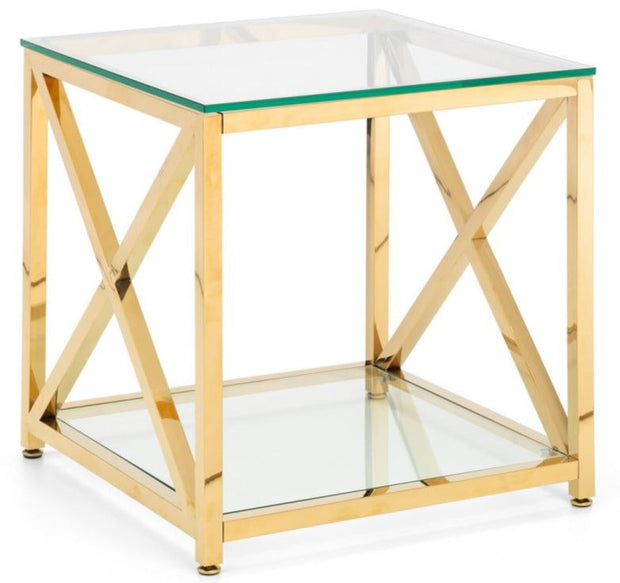 Miami Lamp Table - Gold