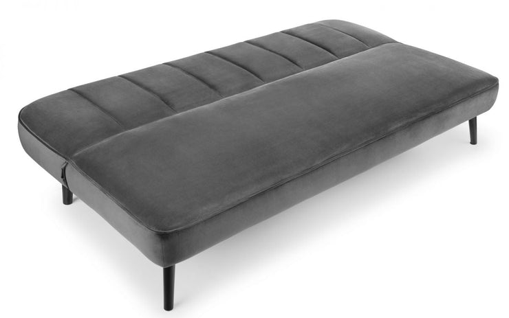 Miro Curved Back Sofabed - Grey Velvet