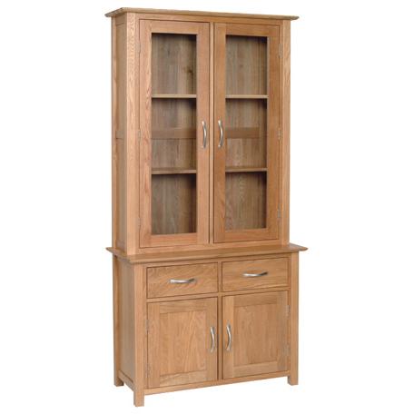 New Oak 2 Drawer Dresser Base
