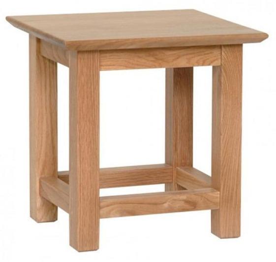New Oak Side Table