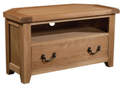 Somerset Oak Corner TV Unit