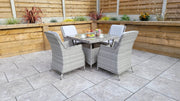 Edwina 4 Seat Square Dining Set