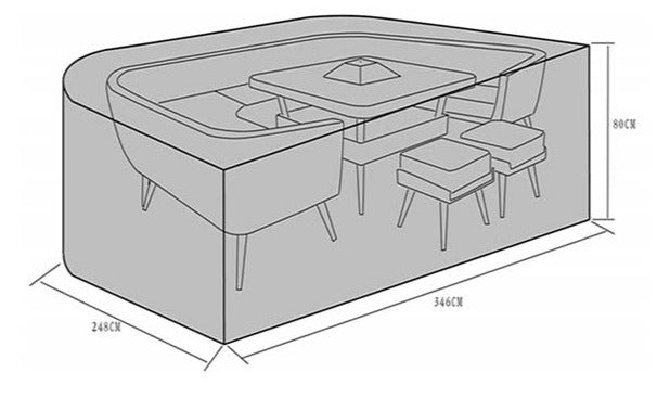 Furniture Cover - Danielle U Shape