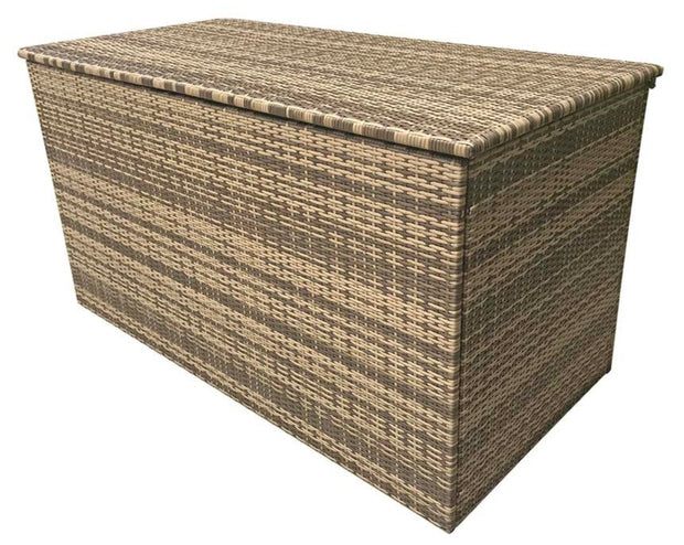 Medium Cushion Box Flat Brown Weave