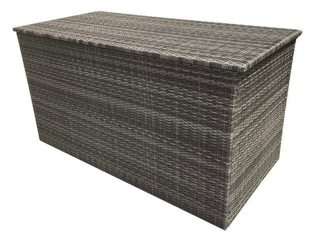 Medium Cushion Box Flat Grey Weave