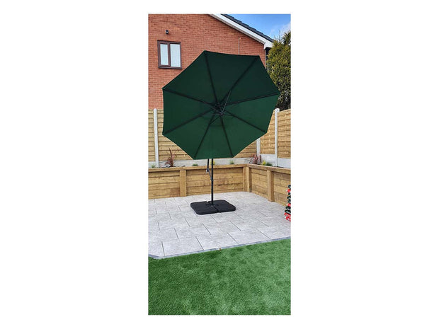 Parasol 3m Banana Green