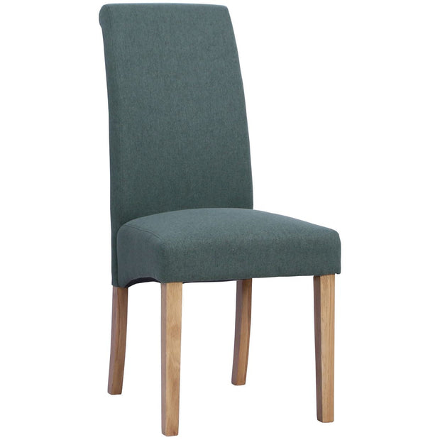 Wesbury Rollback Fabric Chair in Green