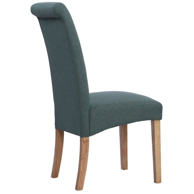 Wesbury Rollback Fabric Chair in Green