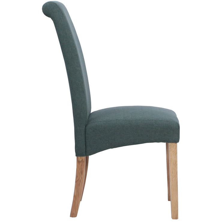 Wesbury Rollback Fabric Chair in Green