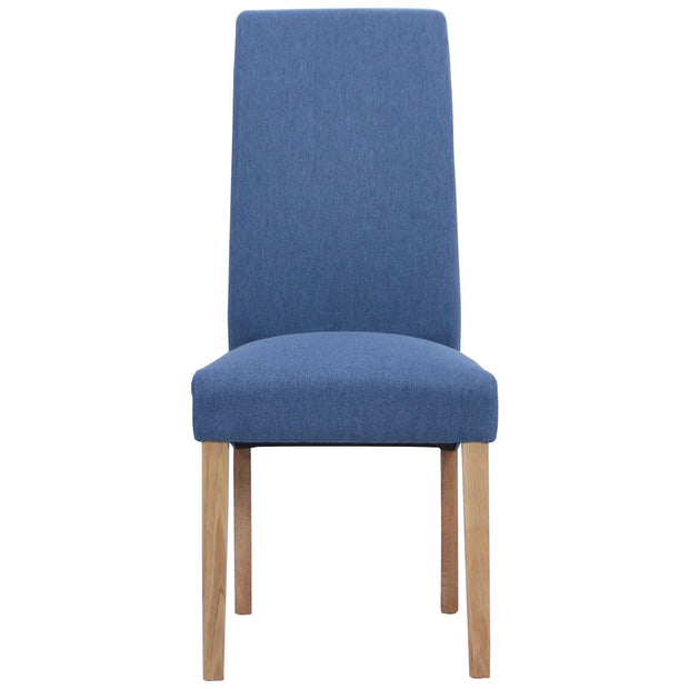 Wesbury Rollback Fabric Chair in Blue