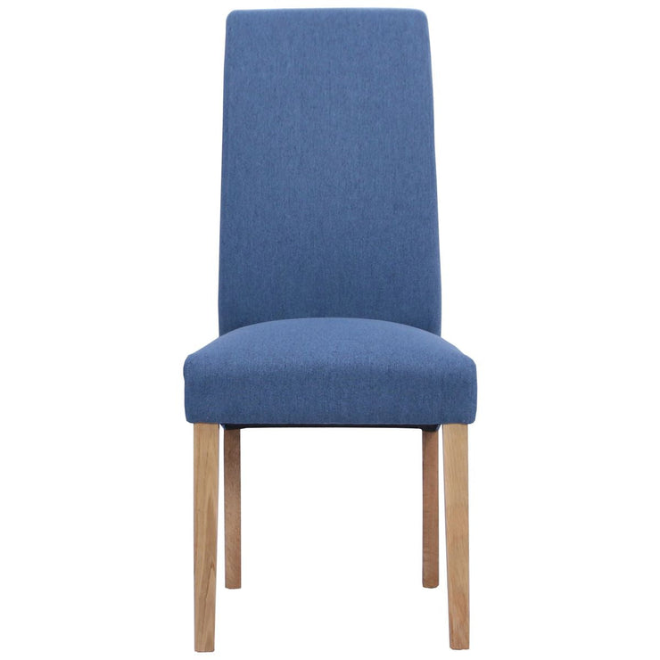 Wesbury Rollback Fabric Chair in Blue