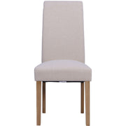 Wesbury Rollback Fabric Chair in Beige