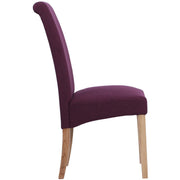Wesbury Rollback Fabric Chair in Maroon