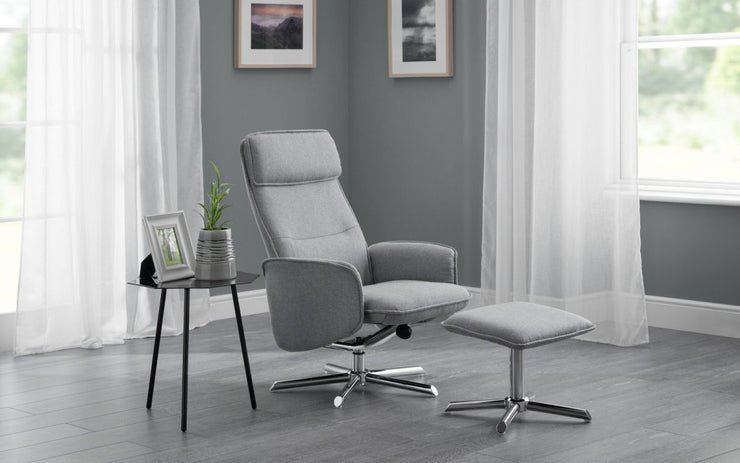 Aria Recliner & Stool