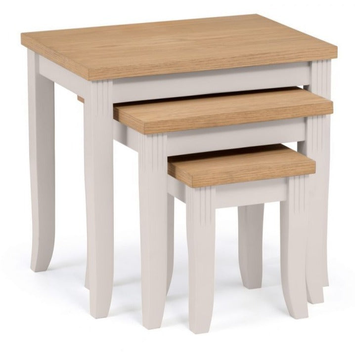 Davenport Nest of Tables - Elephant Grey