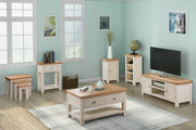 Dorset Painted Oak Corner TV Unit