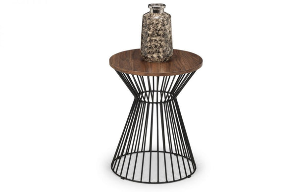 Jersey Round Wire Lamp Table - Various Colours