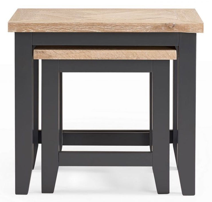 Bordeaux Nest of Tables - Dark Grey