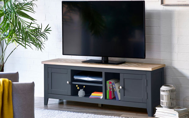 Bordeaux TV Unit - Dark Grey