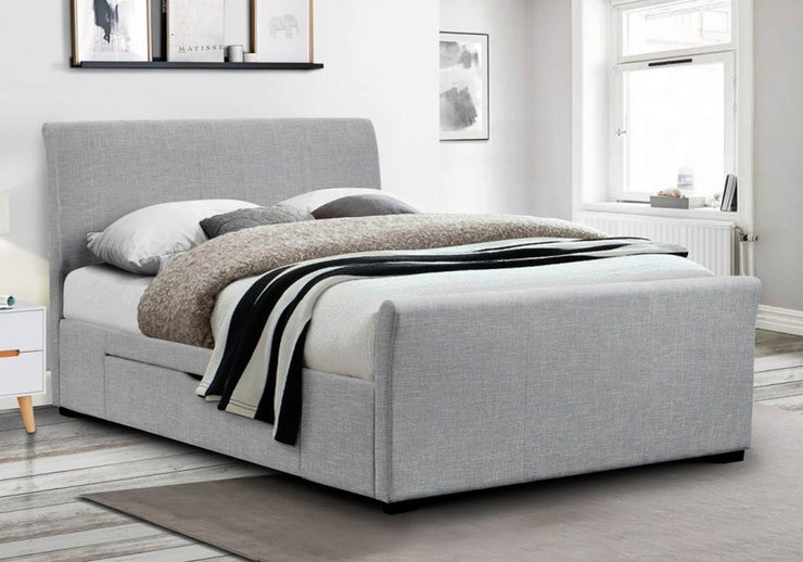 Capri Bed Frame - Light Grey