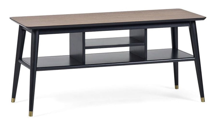 Findlay Media Unit - Walnut & Black