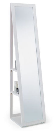 Fresco Storage Mirror - White