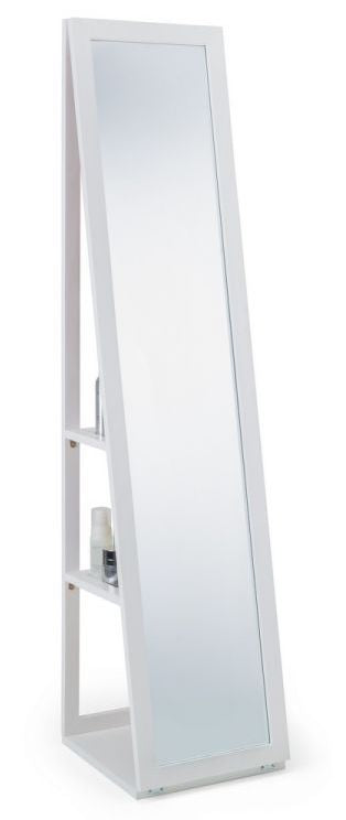 Fresco Storage Mirror - White