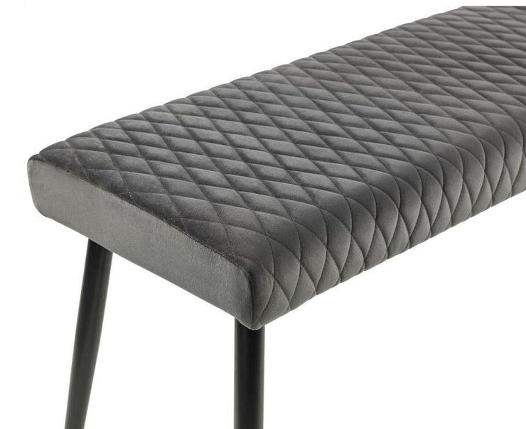 Luxe Low Bench - Grey