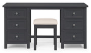 Maine Dressing Table  - Anthracite