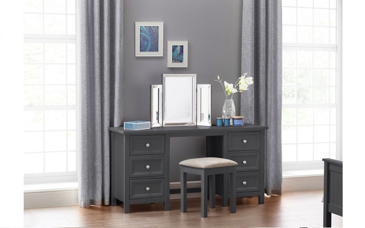 Maine Dressing Table  - Anthracite