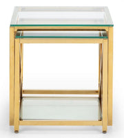 Miami Nest Of Tables - Gold