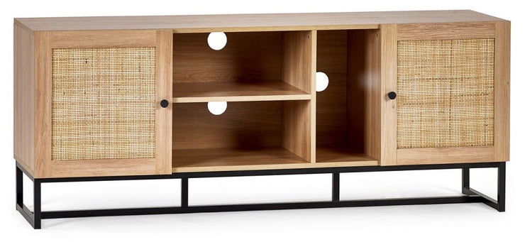 Padstow TV Unit - Oak