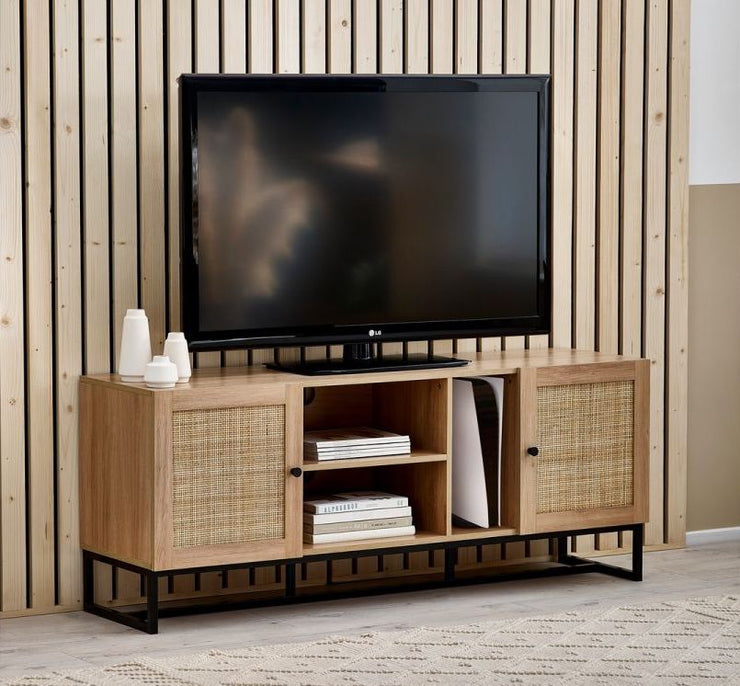 Padstow TV Unit - Oak