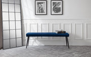 Luxe Low Bench - Blue