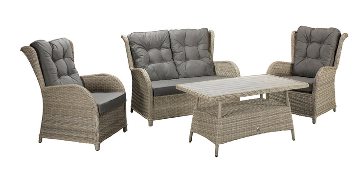 Meghan 4 Seat Sofa Set